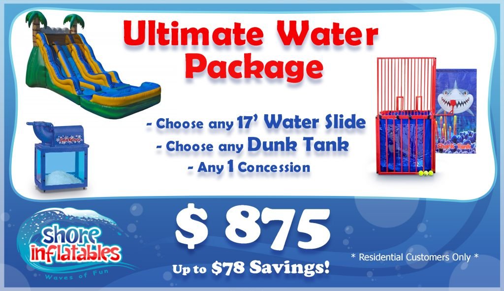 ultimate water Party Packages