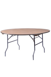 60 Round Wood Tables